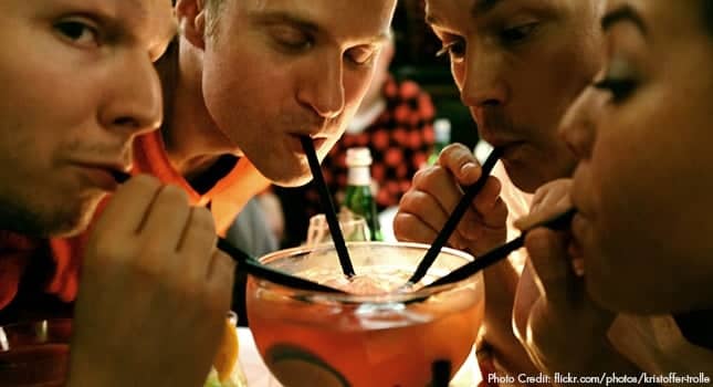 Circumstances that may lead to alcohol abuse or addiction