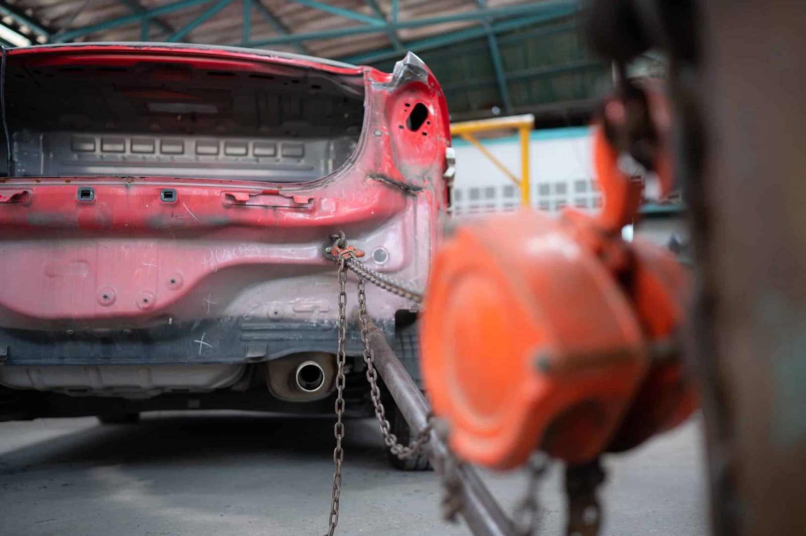 Same Day Car Removals with the best a car body puller is required to restore the car